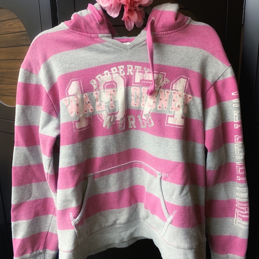 Disney Woman Hooded Sweater Letters“1971 “ Size XL